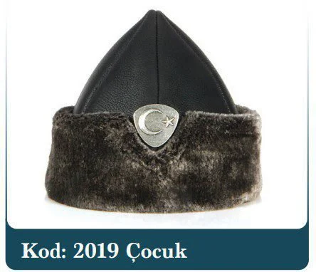 4955017c-d547-4803-9988-00d1be1b5e2c.jpg Geleneksel Hakiki Deri ve Kürklü Osmanlı Börk Şapka - Detay Görsel 18