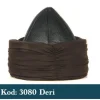 78f0c2f8-b13f-417e-a194-f4e0c70e8624.jpg Geleneksel Hakiki Deri ve Kürklü Osmanlı Börk Şapka - Detay Görsel 15