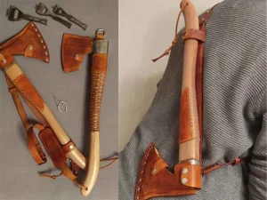 Dövme Çelik Kemik Kesme ve Kamp Baltası