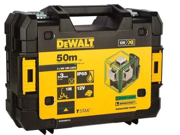 DEWALT-12-EKSEN-LAZER-TERAZI-HIZALAMA-YESIL-ISIK-3.jpg Dewalt 12 Eksen Çapraz Çizgi Lazer Terazi (Çift Bataryalı) - Detay Görsel 9