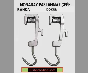 Monoray Paslanmaz Çelik Et Kancası