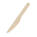 Tek Kullanımlık Ahşap Bıçak 165 mm (100'lü Paket)