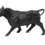 Dekoratif Boğa Duvar Rölyefi (80 cm)