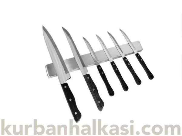 crom-duvar-miknatisi_2.jpg İnox Paslanmaz Çelik Manyetik Duvar Bıçak Tutucu - Detay Görsel 2