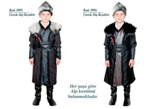 Çocuk Şehzade & Alp Sünnet Kostüm Takımı