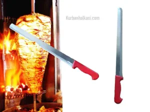 El Yapımı Kara Çelik Profesyonel Döner Bıçağı