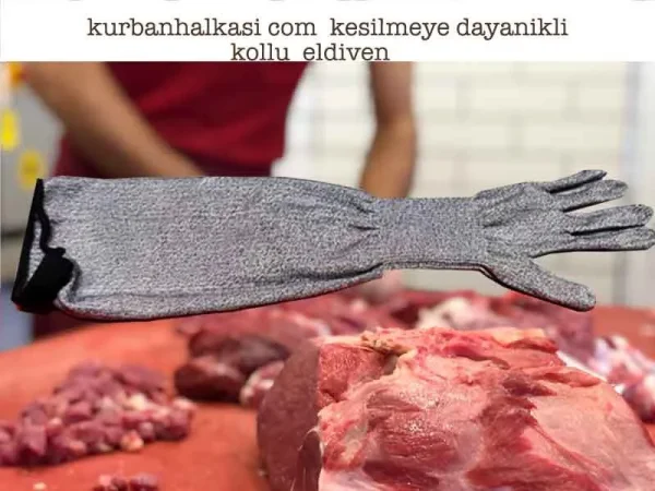 kesilmeye-dayanikli-kolu-eldiven4.jpg Kesilmeye Dayanıklı Uzun Kollu Kasap Kolluk Eldiveni