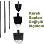 Fırınlanmış Gürgen Ahşap Kürek Sapı