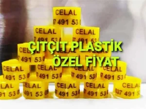 Plastik Kuş & Kanatlı Numaratör Ayak Bileziği