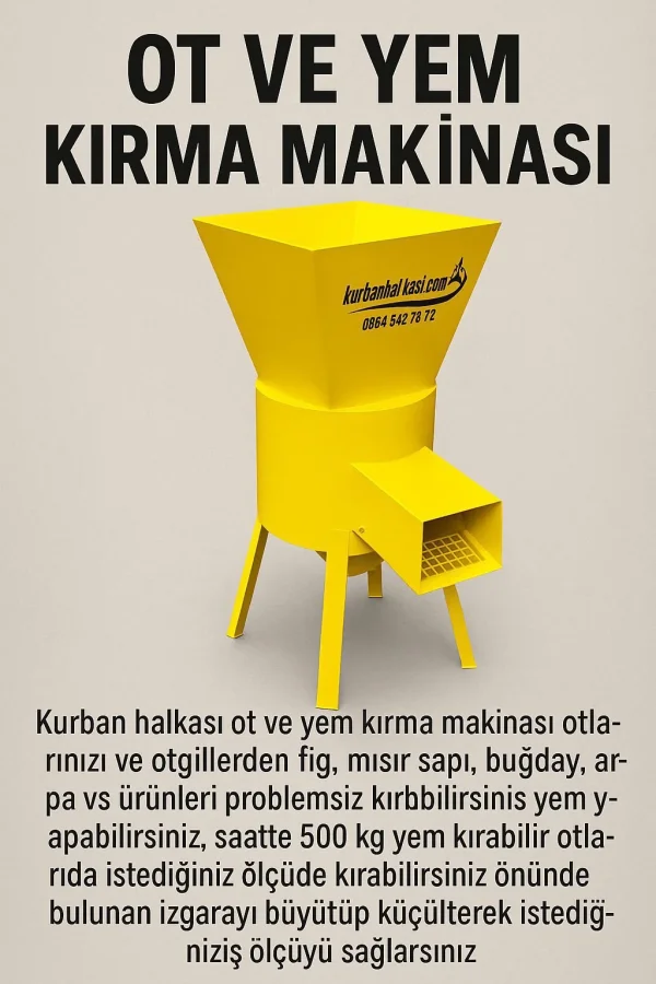 makina-ot-kirma-yem-kirma.jpg Motorlu Kuru Ot ve Yem Kırma Makinesi - Detay Görsel 1