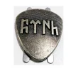 rozet-ryna.jpg Geleneksel Ay-Yıldız / Bozkurt Baskılı Deri Bileklik - Detay Görsel 10