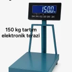150 kg Siperli Elektronik Depo Terazi Baskülü
