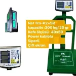 150 kg / 300 kg Siperli Dijital Depo Baskülü